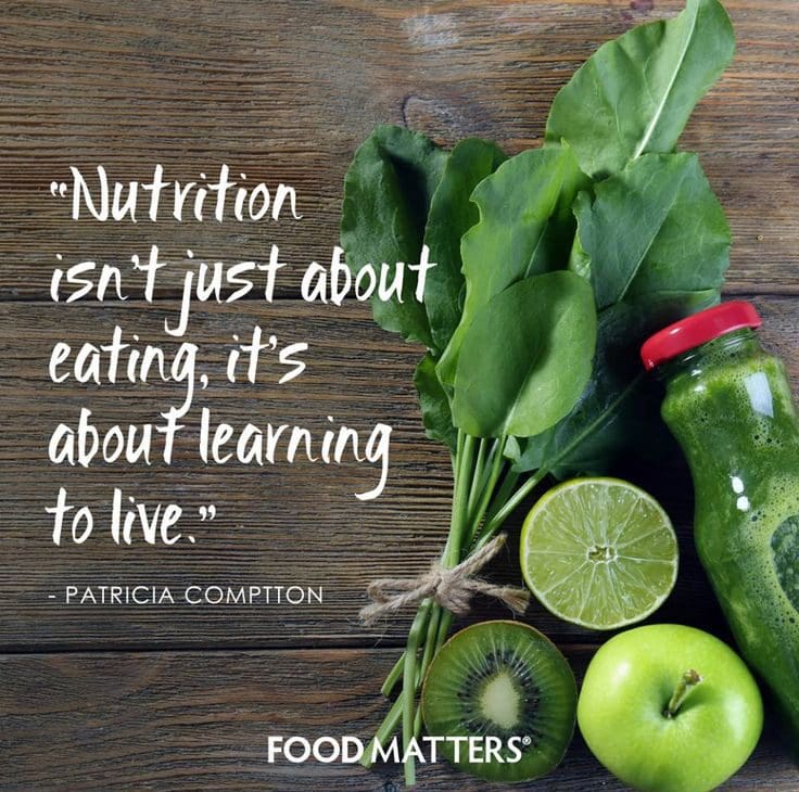 A quote about nutrition